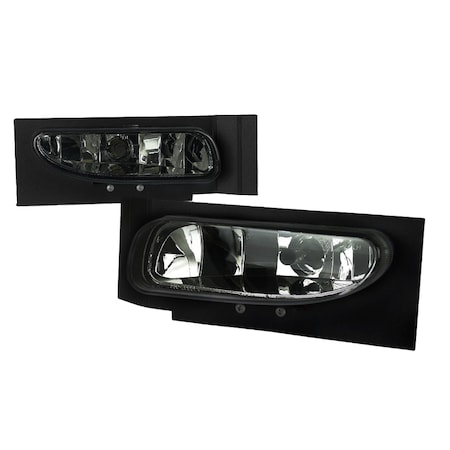 Spec-D Tuning Ford Mustang V6 Smoekd Lens Fog Light 1994-1998 LF-MST96G-HZ